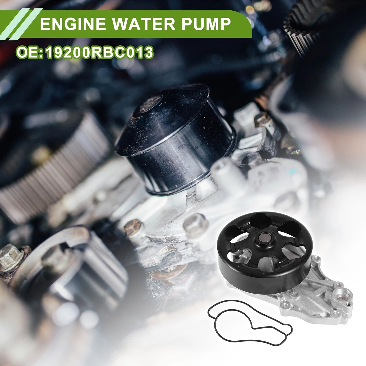 Engine Water Pump for Honda Accord (2003–2008) No. 19200RBC013