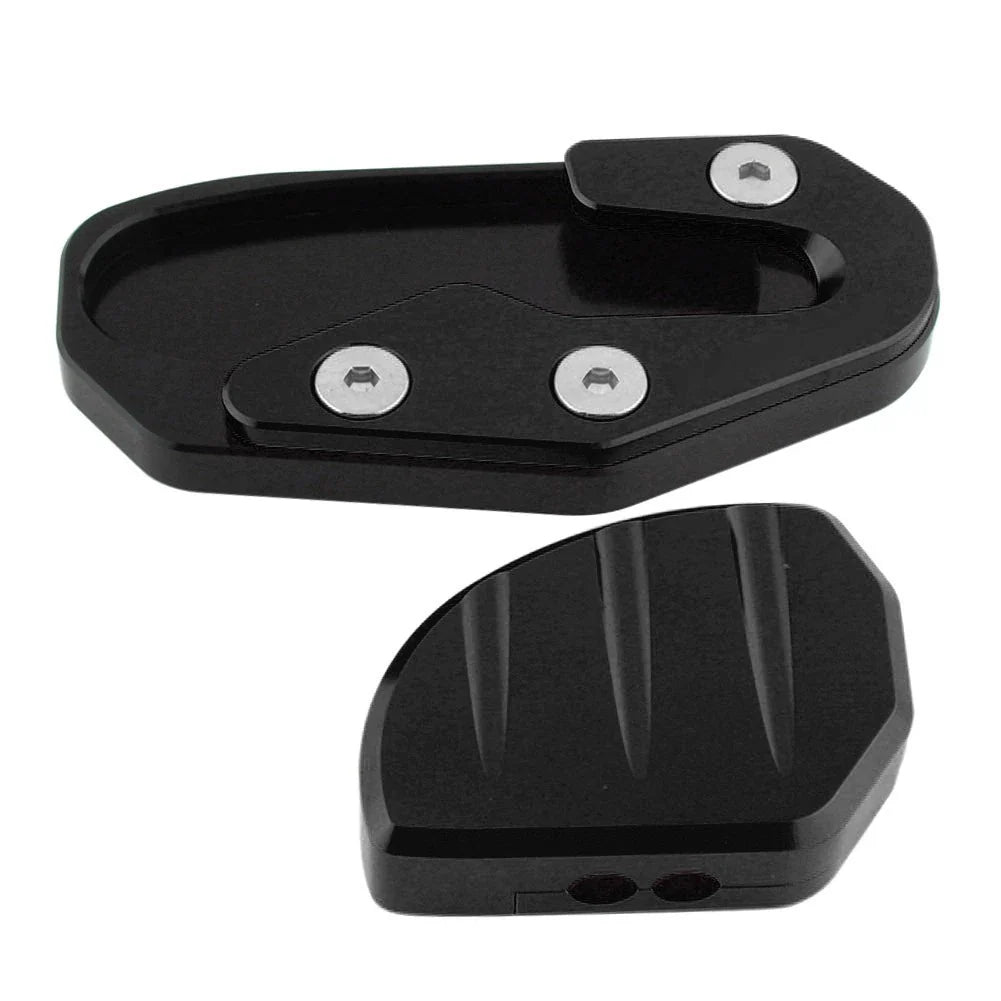 Kickstand Enlarger Pad Side Stand Plate Black for Honda PCX160 (2025)