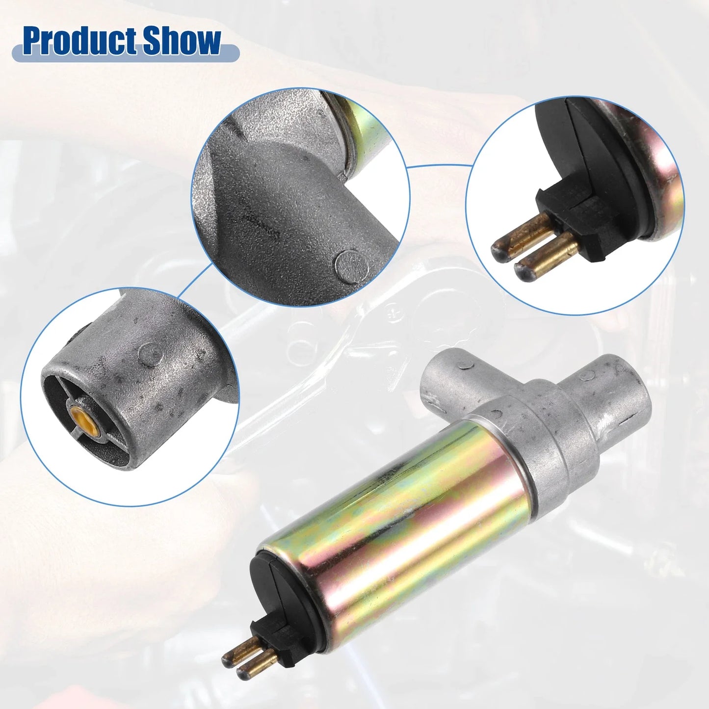 Idle Air Control Valve for Mercedes-Benz - Black, Silver, Gold Tone