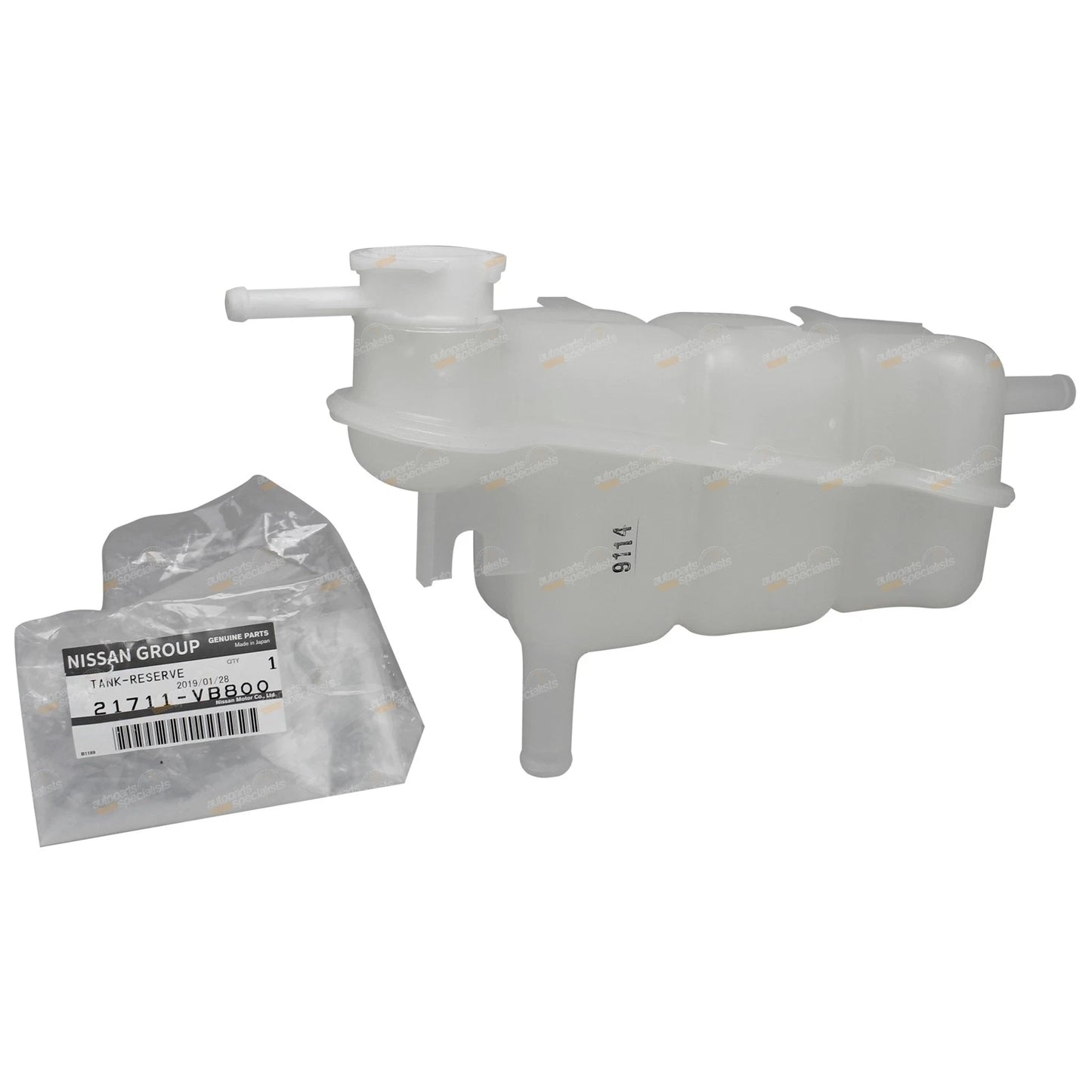 Radiator Overflow Bottle Tank for Nissan Patrol GU Y61 (1997–2009)