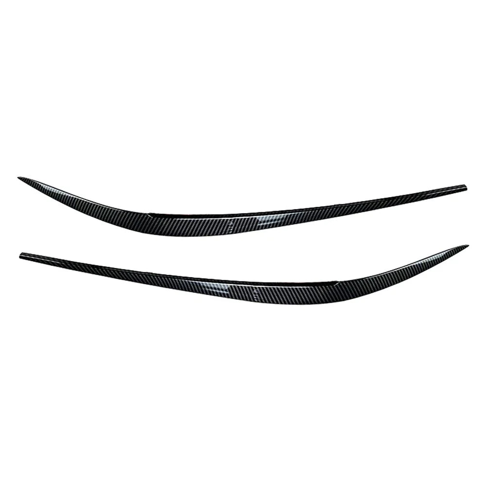 Carbon Fiber Headlight Eyebrow Eyelid Covers for BMW 3 Series (2019-2021)