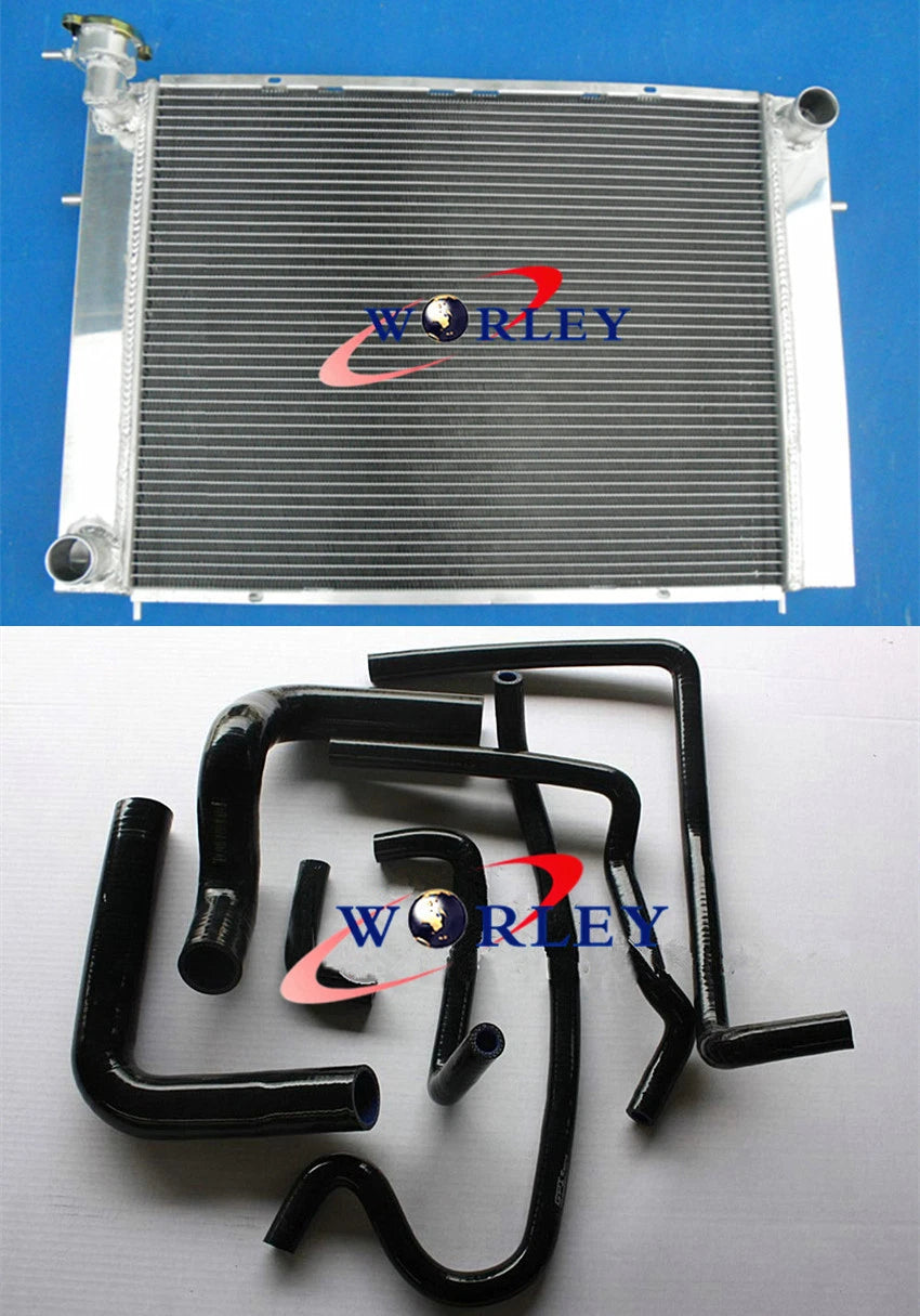 Aluminum Radiator & Black Hose for Holden Commodore (VN–VS) V8 5.0L