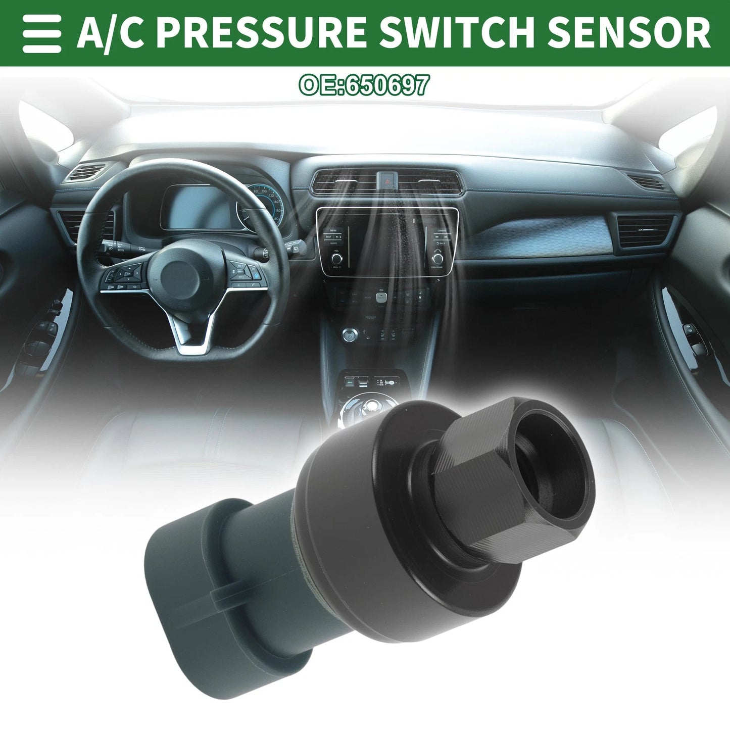 A/C Pressure Switch Sensor for Kenworth T2000 (1998–2011) 650697
