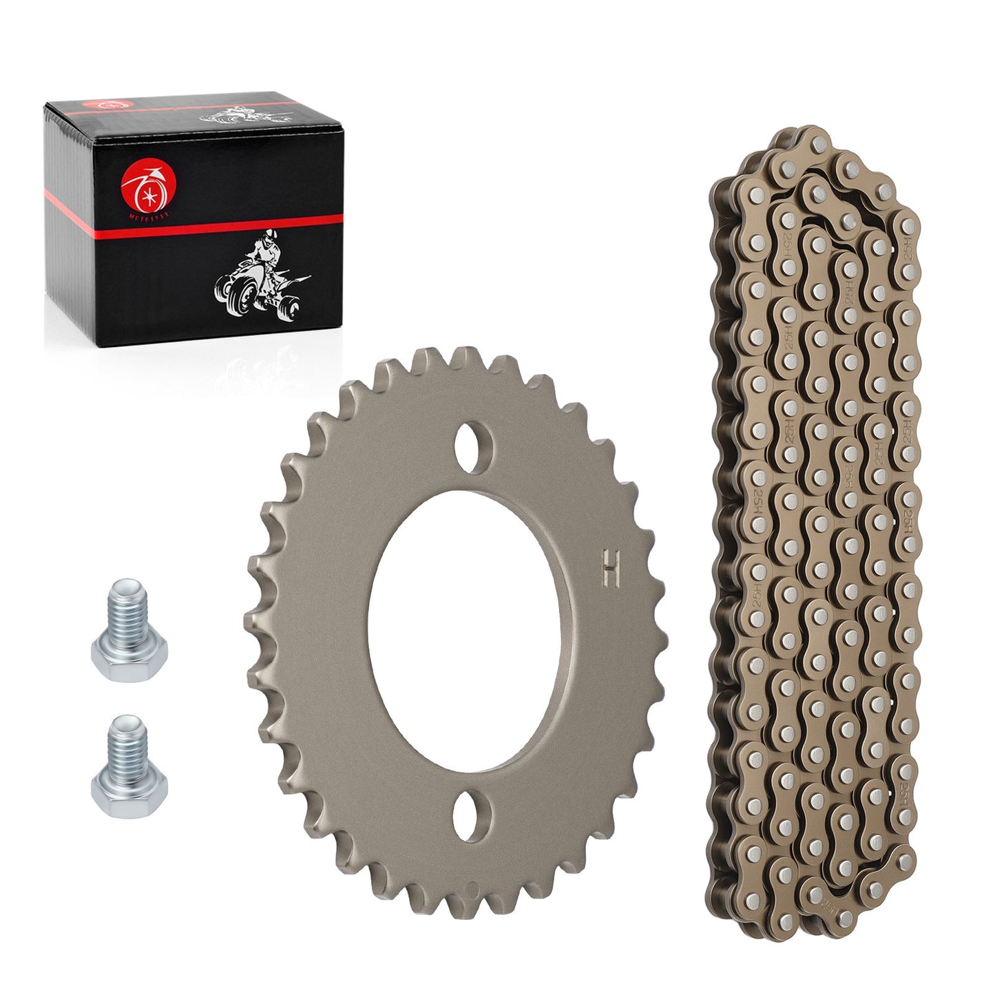 Timing Cam Chain with Sprocket for Honda XL100 XL125 (1976–1978)