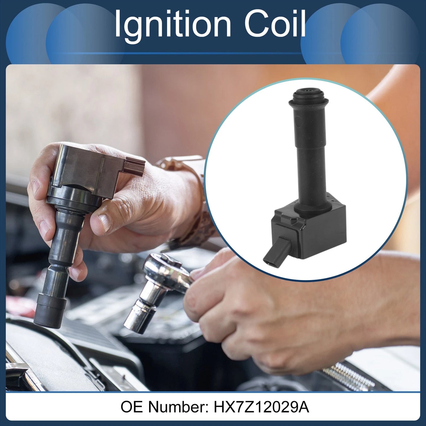 Ignition Coil Pack No.HX7Z12029A for Ford Escape (2020–2021) L3 1.5L