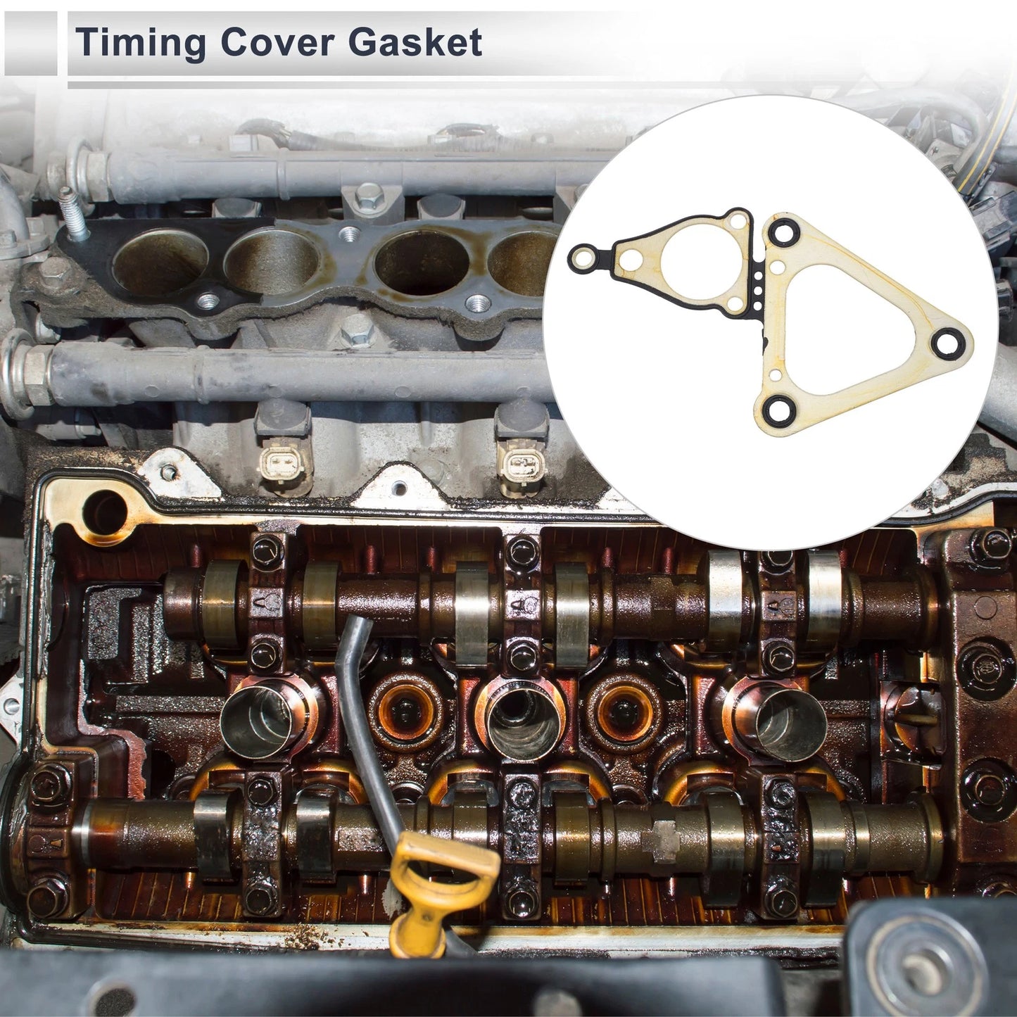Timing Cover Gasket for Ford Transit Mk6 Mk7 2.4 (2000–2013)