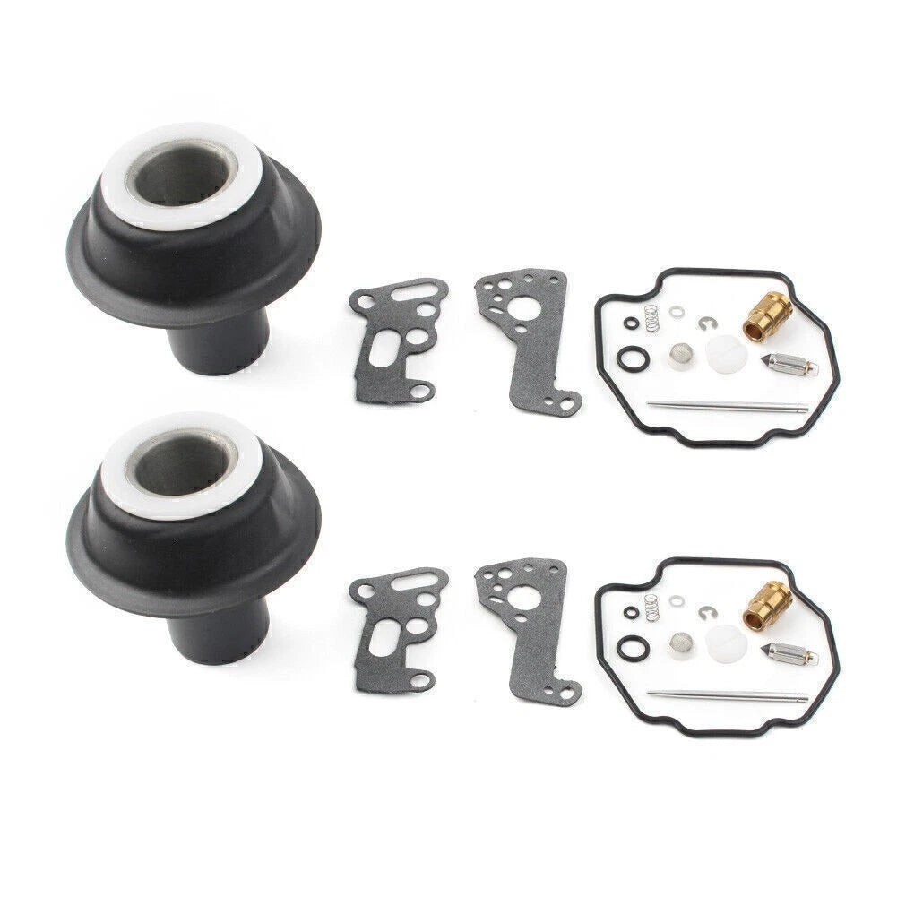 Set of 2 Carburetor Rebuild Kits for Yamaha Virago XV535 (1987–1999)