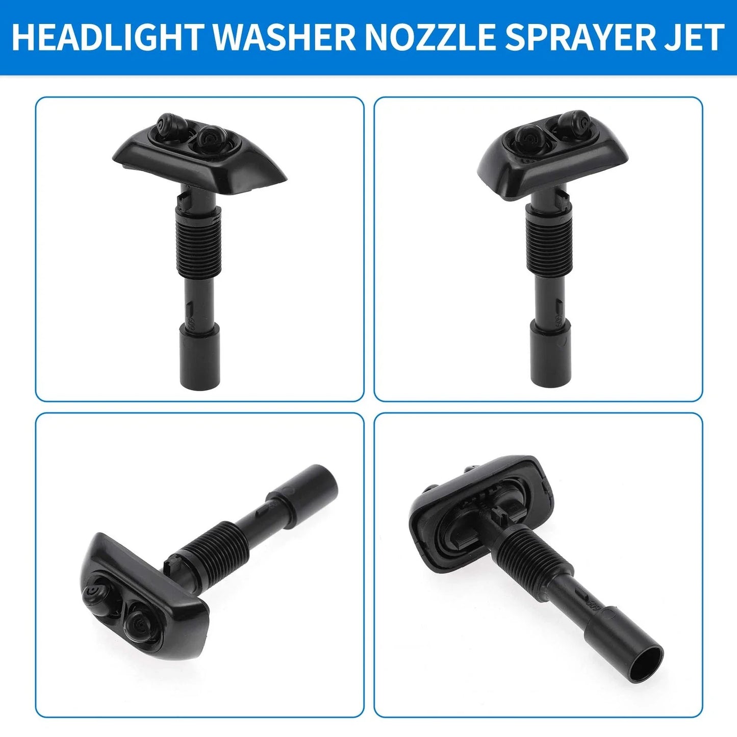 Front Left Side Headlight Washer Nozzle for BMW 740iL 740i 750iL