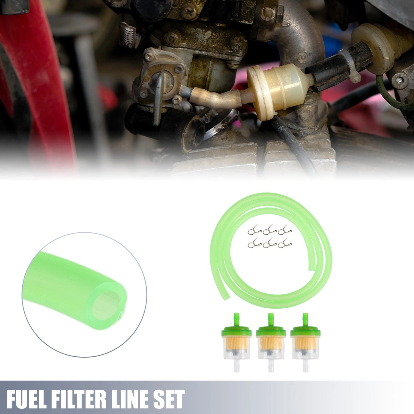 Set of 1 Motorcycle Fuel Line Filters for CRF50 70 90 150CC ATV Moped