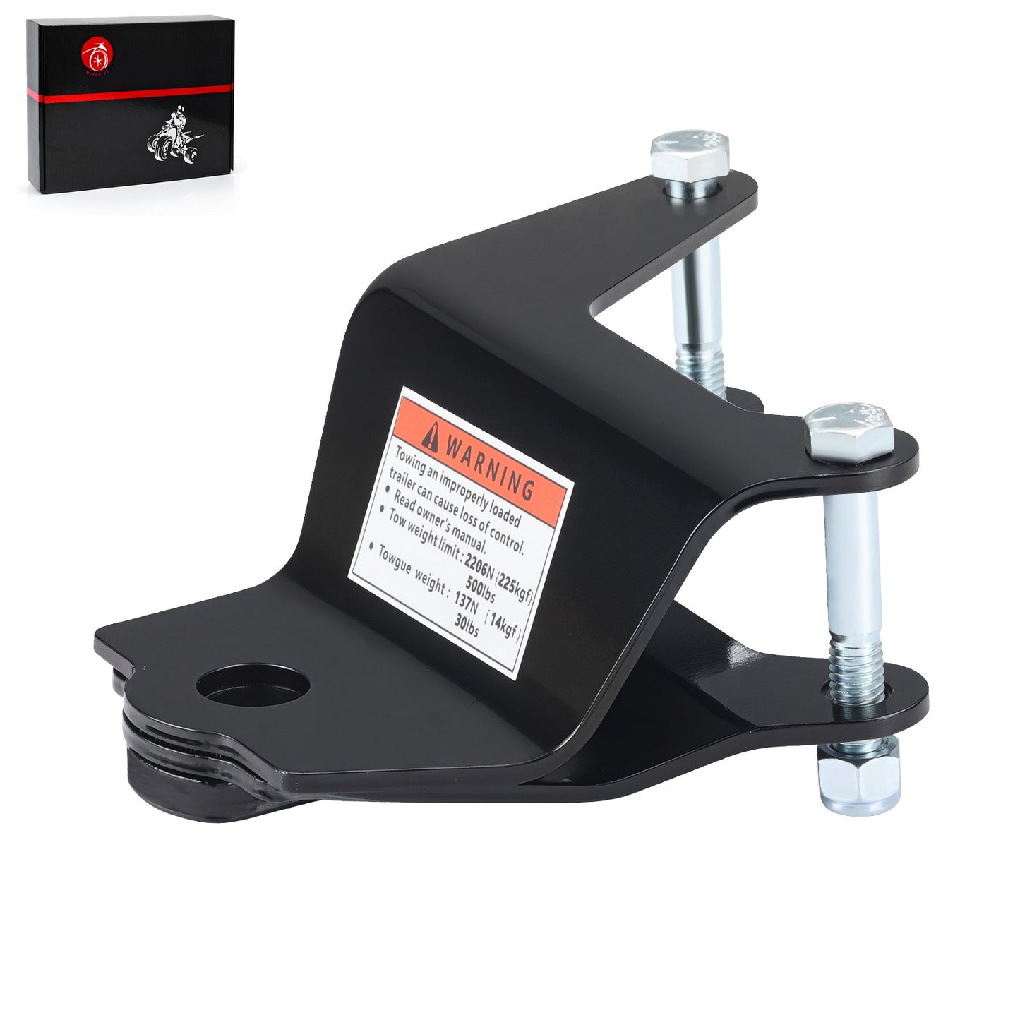 Trailer Hitch with Bolt for Honda Recon 250 TRX250 (1997–2024)