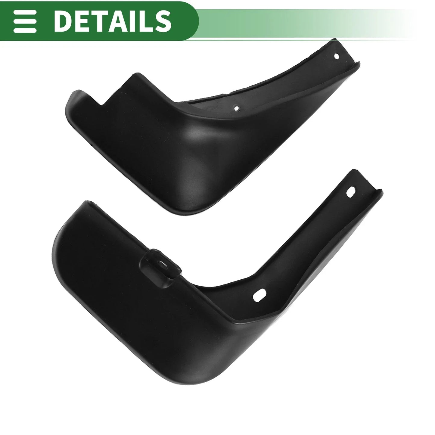 Mud Flaps Splash Guards for Hyundai Accent (2011-2017) with Mount Accessories
