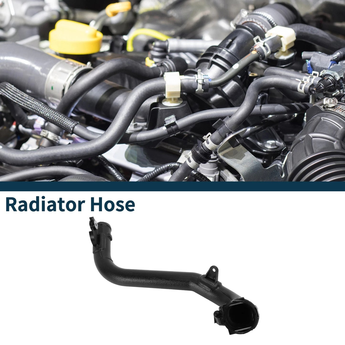 Radiator Hose for Nissan Cube Z12 (2009–2014) No. 144601FE0C Plastic