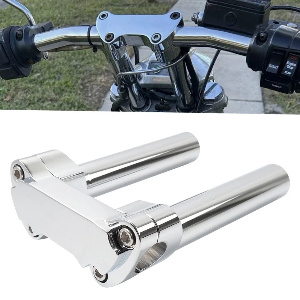 Handlebar Riser Top Clamp for Harley Fat Boy FLSTF Low Rider (1")