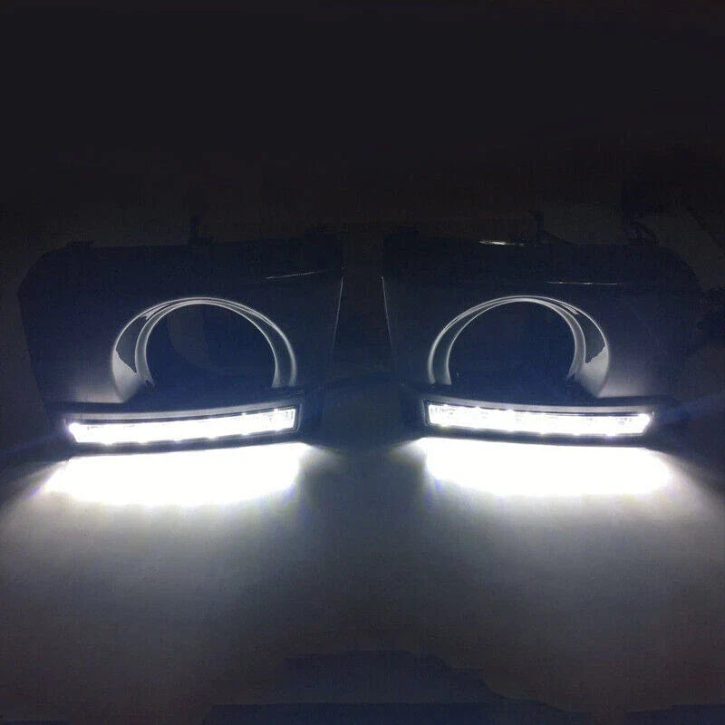 LED DRL Daytime Running Lights Fog Lamps Bumper for Hyundai Tucson (2005–2009)