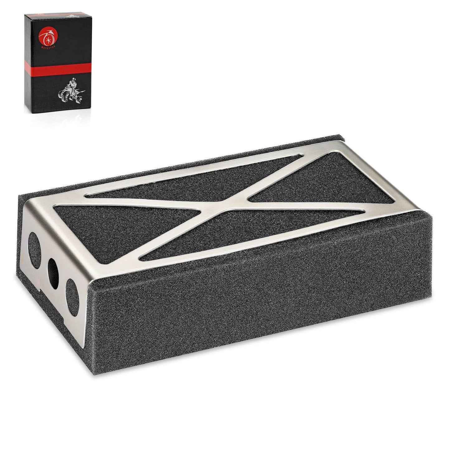 Air Filter Cleaner Element W/ Mount Plate for Honda FourTrax 70 (1991–1994)