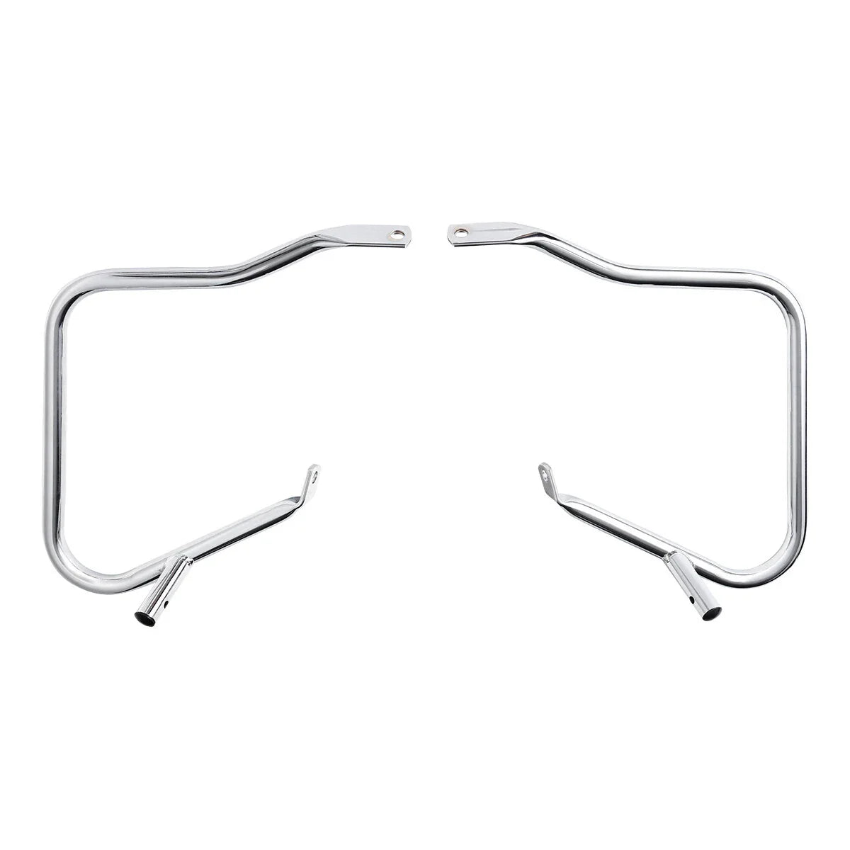 Chrome Saddlebags Guard Bracket for Harley Touring Street Glide (2014-2024)