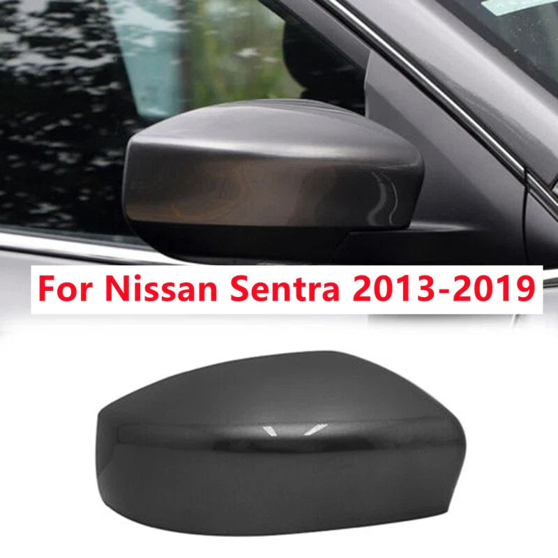 Right Gray Driver Side Rearview Mirror Cap Cover for Nissan Sentra (2013–2019)