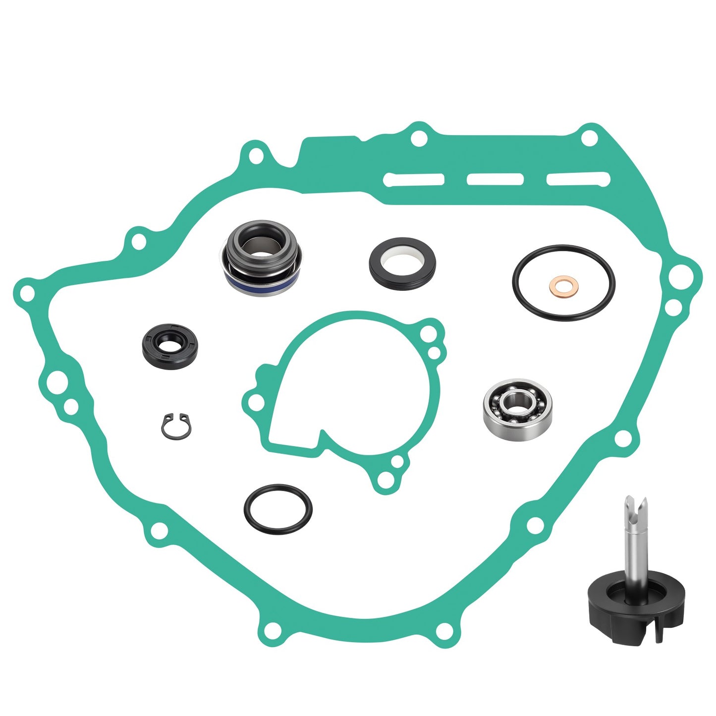Water Pump Impeller Shaft Kit for Yamaha Viking VI 700 (2015–2020)