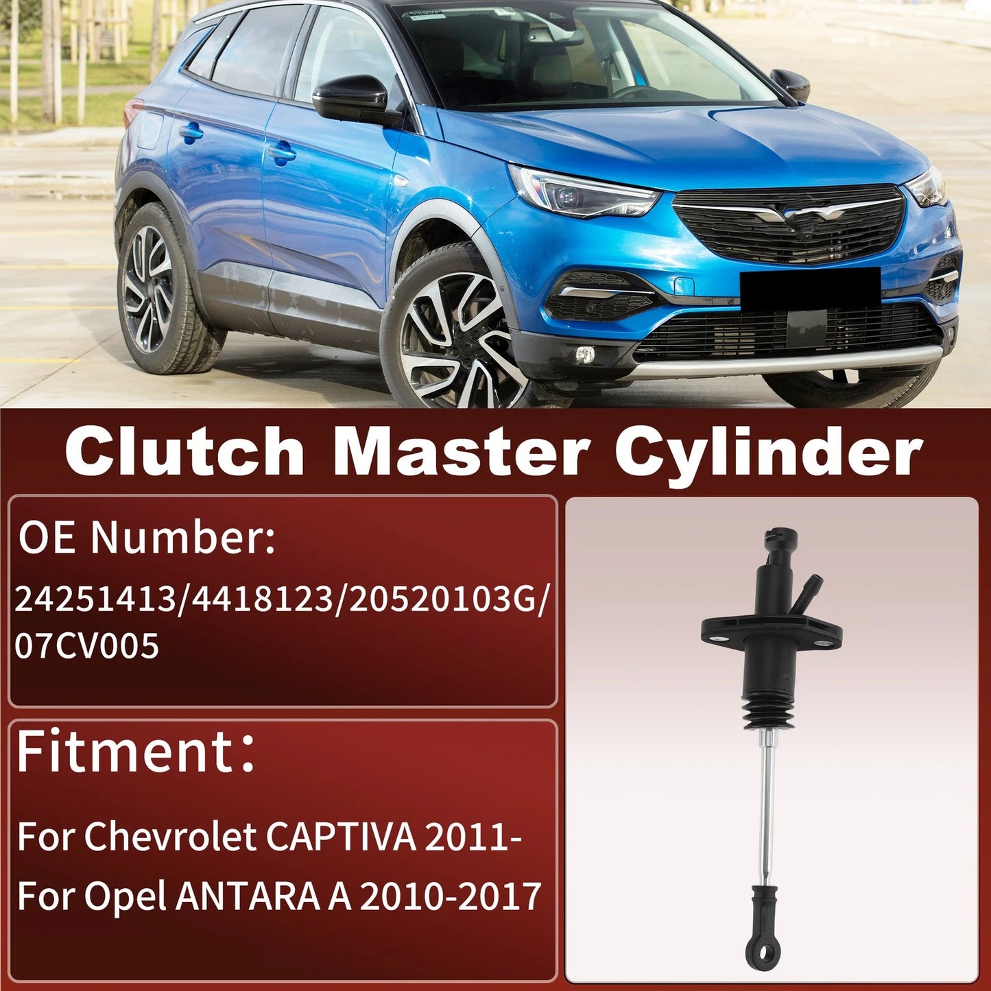 Clutch Master Cylinder for Chevrolet Captiva (2007–2018) 24251413