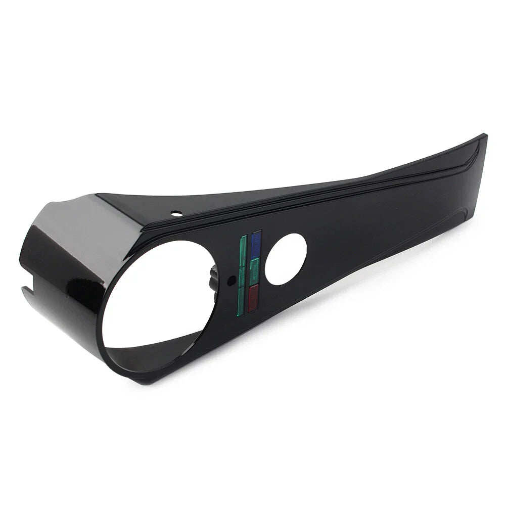 Dash Panel for Harley Softail Custom FXSTC FXDG FXDWG Long Rider Style Black