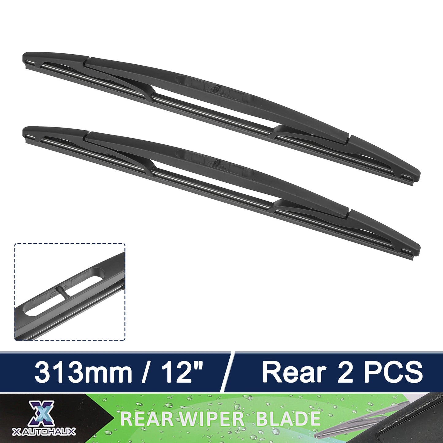 2X Rear Windshield Wiper Blade for Chevrolet Tahoe (2007–2013)