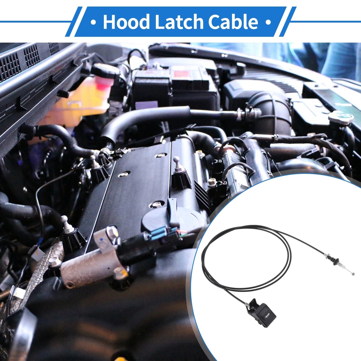 Hood Release Cable No.GV9B56720 for Mazda 6 (2013–2019)