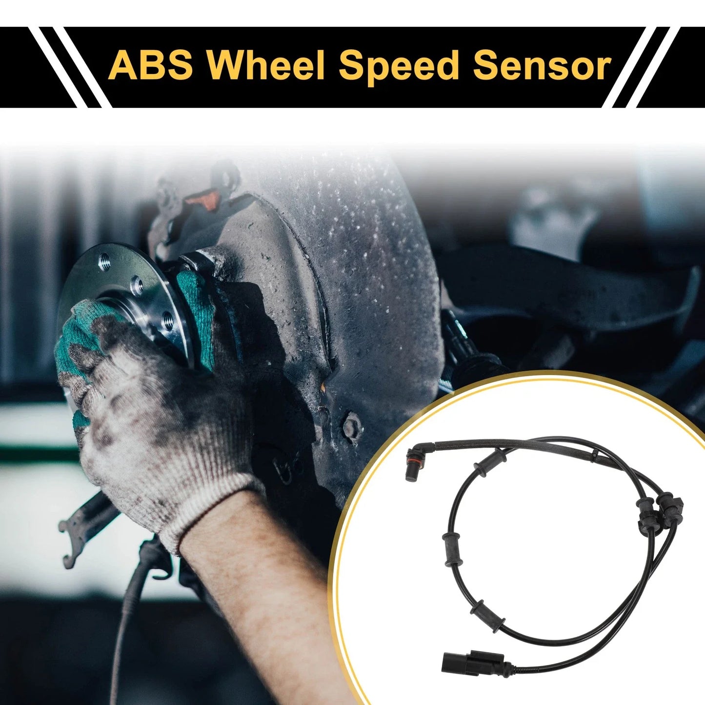 ABS Wheel Speed Sensor for Dodge Ram 2500 Front Left & Right (2003-2010)
