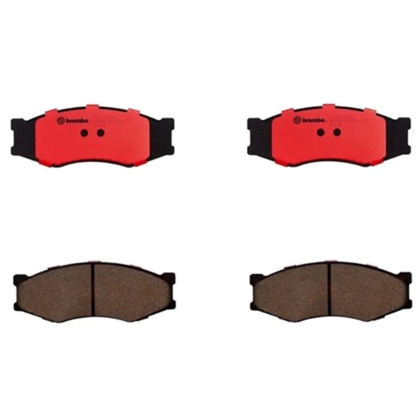 Front Disc Brake Pads Set for Nissan Nomad C22 4cyl 2.4L Z24 (1986-1992)