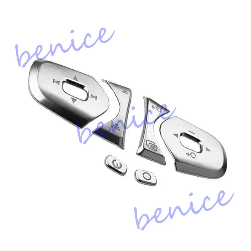Alloy Steering Wheel Control Button Cover Trim for Volvo XC90 (2016–2024)