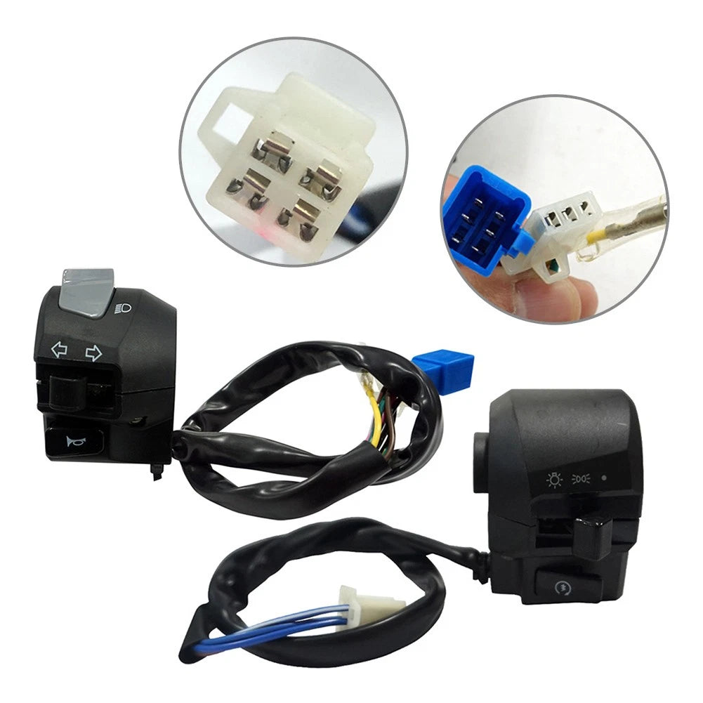Handlebar Switch Set for Yamaha YBR 125 (2005–2009)