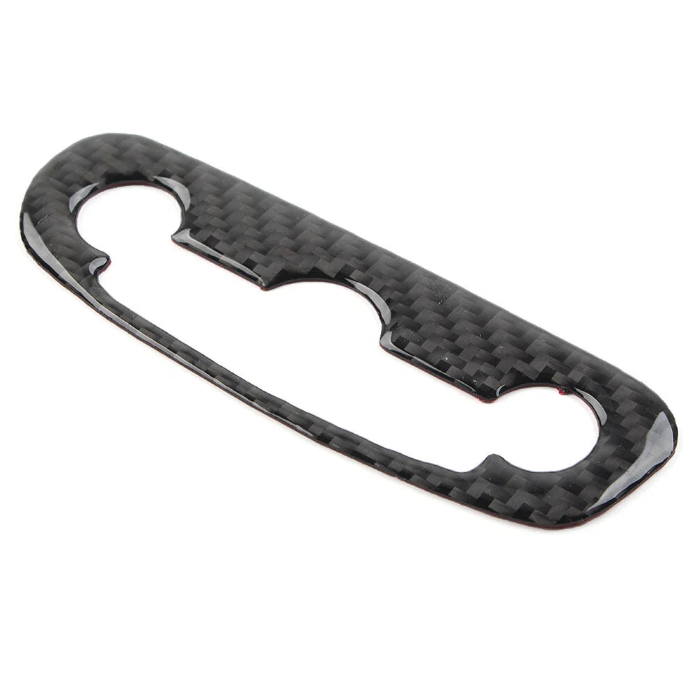 Carbon Fiber Black Headlight Switch Cover Trim for Chevrolet Equinox (2017-2022)