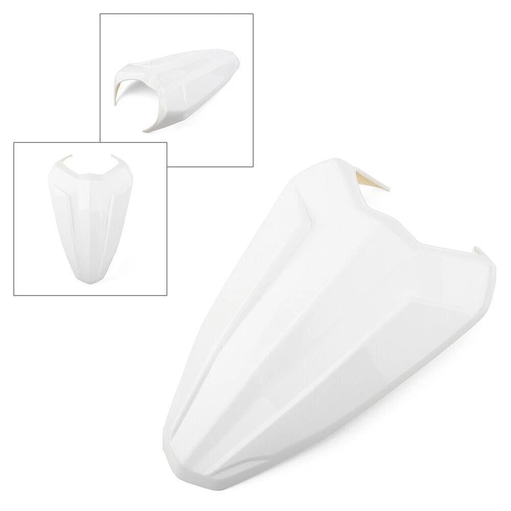 Rear Passenger Seat Back Cover Cowl for Yamaha YZF R15 V3 (2017–2019) White