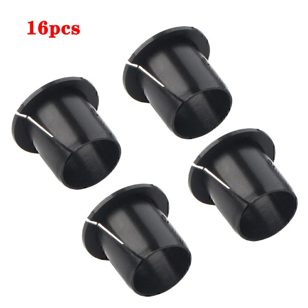 16 x Black Front A-Arm DELRIN Bushing Kit for Ski-Doo REV (2003-2019)