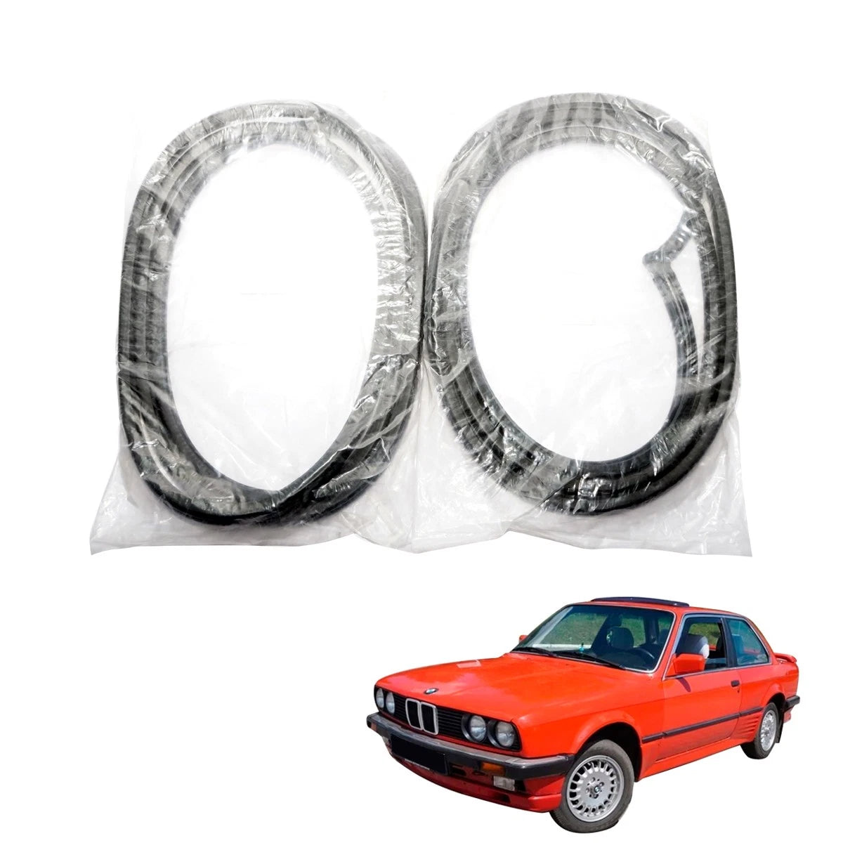 Weatherstrip Pair for BMW M3 E30 Coupe (1982–1994)