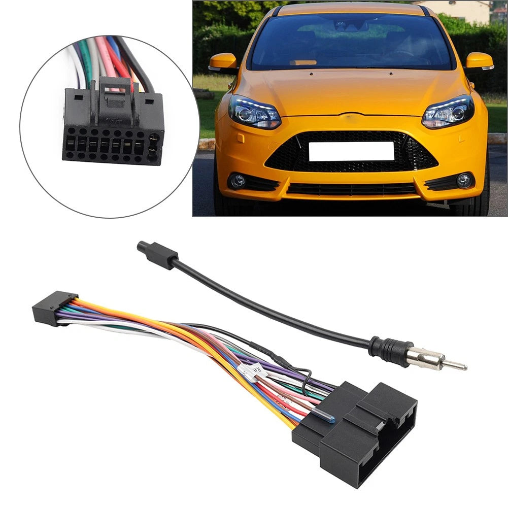 Radio Antenna Adapter Plug Wiring Harness for Ford Escape Focus Fiesta (2001–2023)