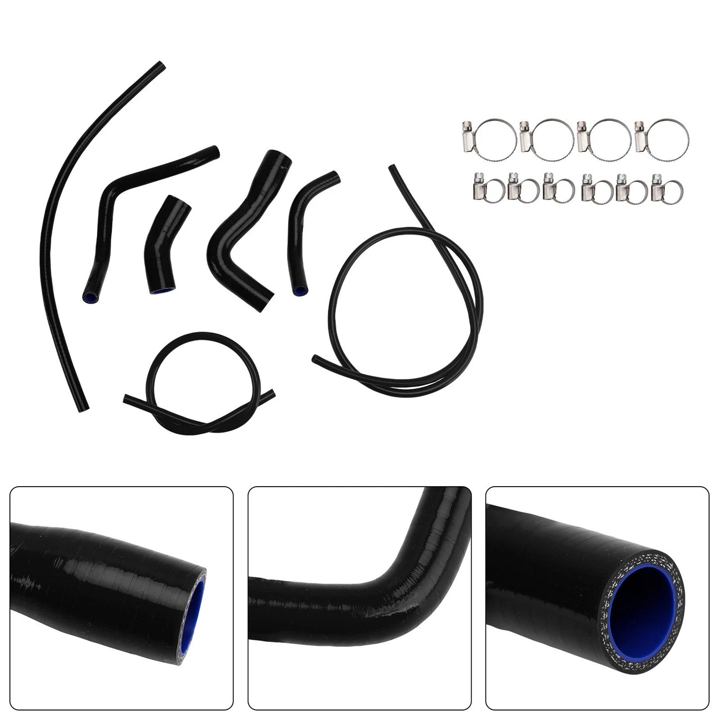CNC Aluminum Adjustable Bracket for Yamaha YZF R6 (2006–2012) Black