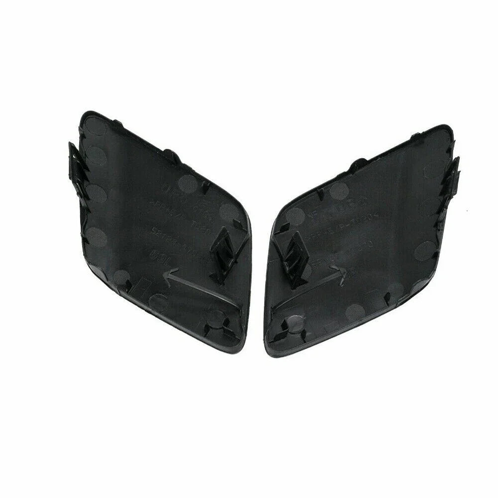 2 x Front LH/RH Primed Bumper Tow Hook Cover for Toyota Prius (2016–2017)