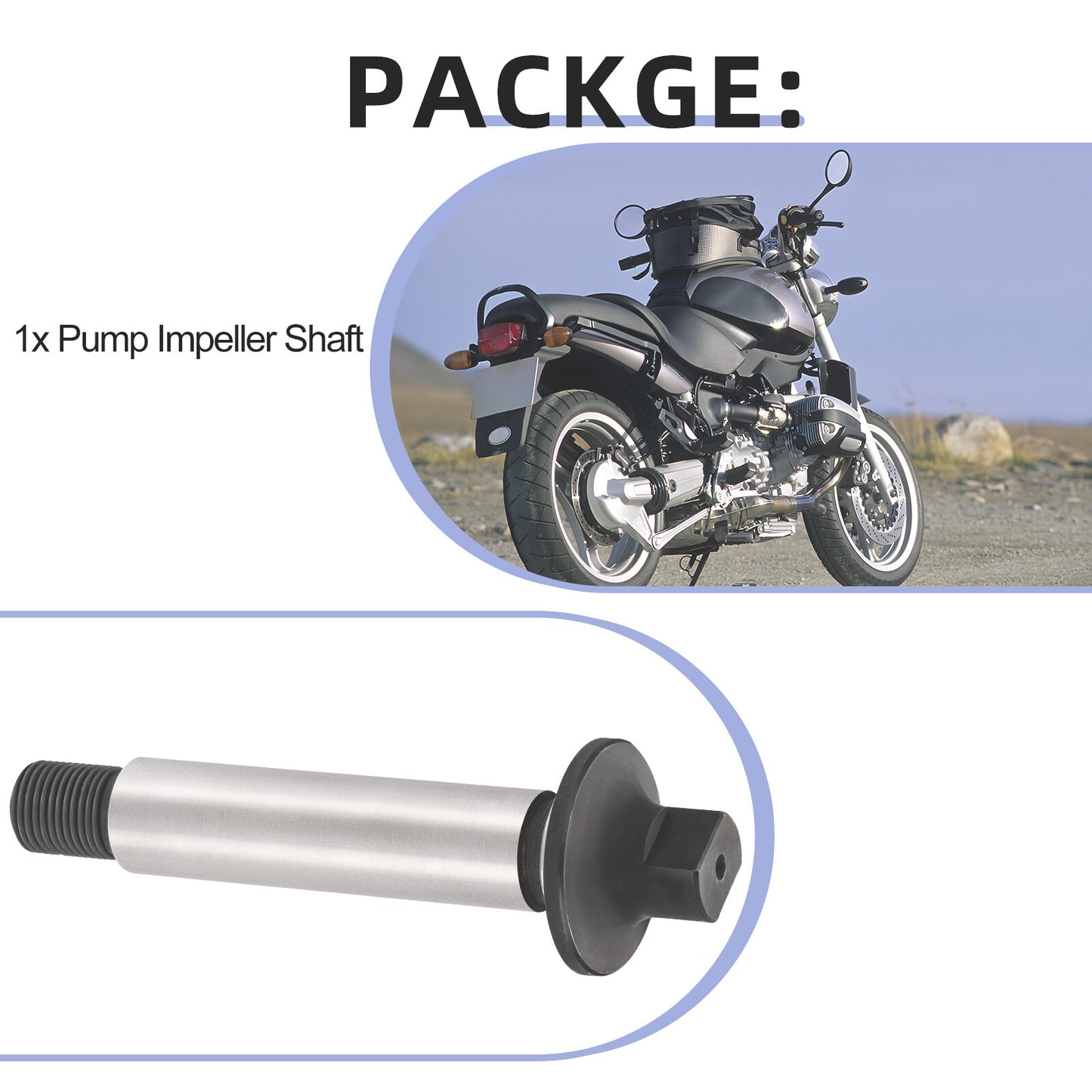 Pump Impeller Shaft for Sea-Doo Sportster LE 3D DI/RFI GTI GTX RX XP (1996–2006)