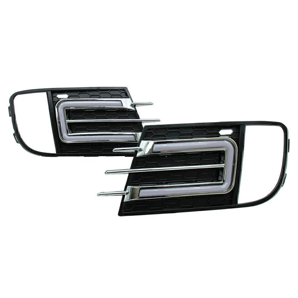 1 Pair LED Front Daytime Running Lights for VW Tiguan (2013-2016)