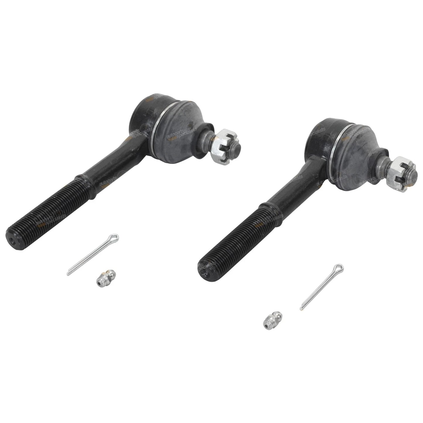 Set of 2 Front Outer Tie Rod Ends for Nissan Navara D21 (1992–1997) 4X4