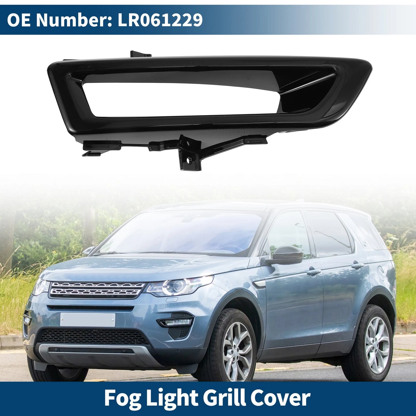 Front Right Fog Light Grill for Land Rover Discovery Sport (2015–2023) No.LR061229