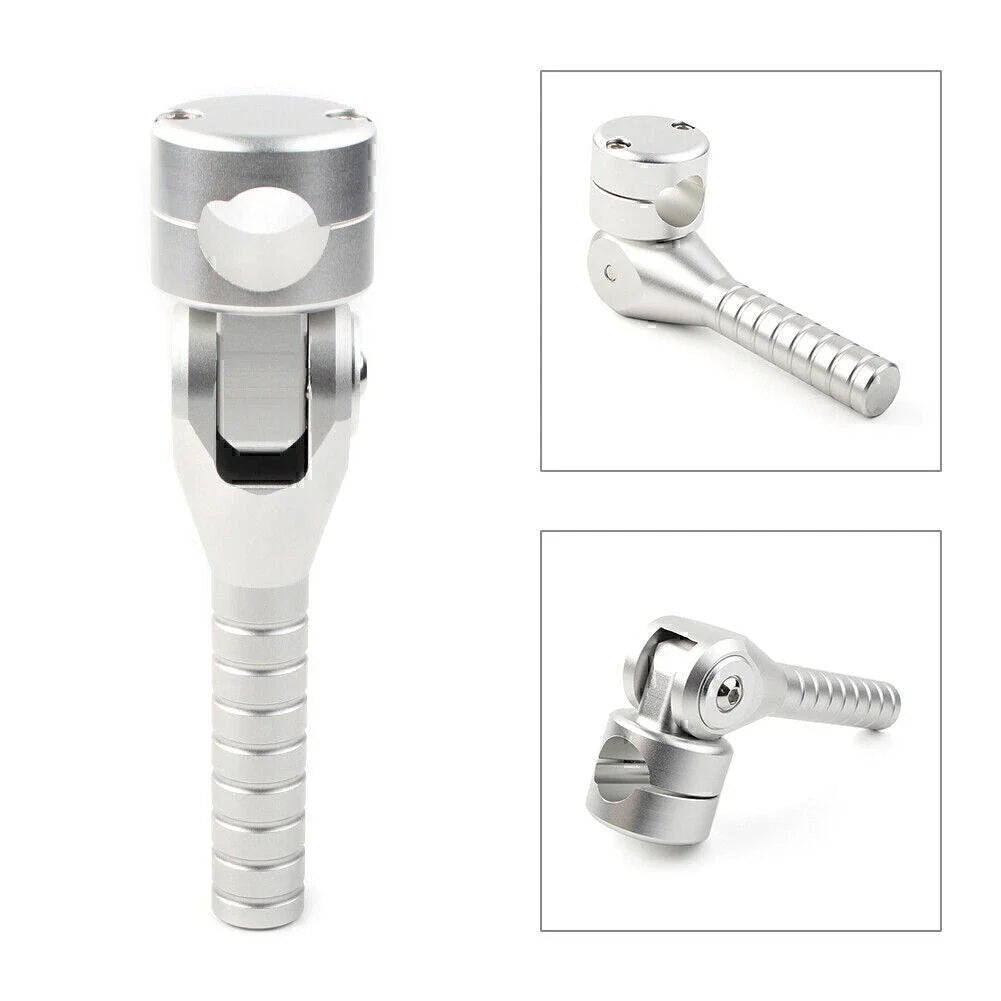 Silver 197mm Motorcycle Lifting Handle for BMW R1200GS ADV (2014-2020)