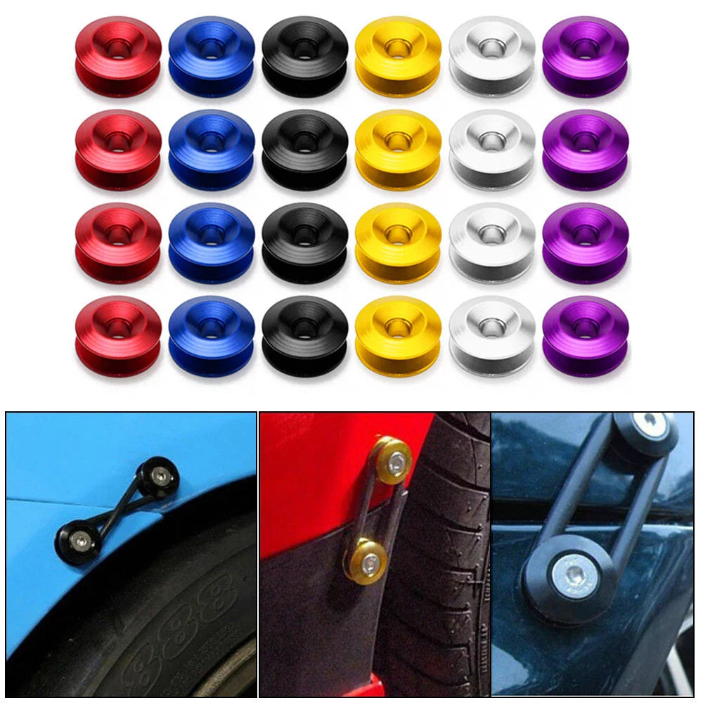 Aluminum Quick Release Fasteners for Bumper Trunk Fender Hatch Lids (All)