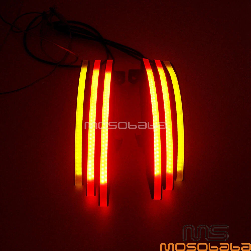 LED Red Brake Taillight & Amber Turn Signal Lights for Ducati Diavel (2011-2018)