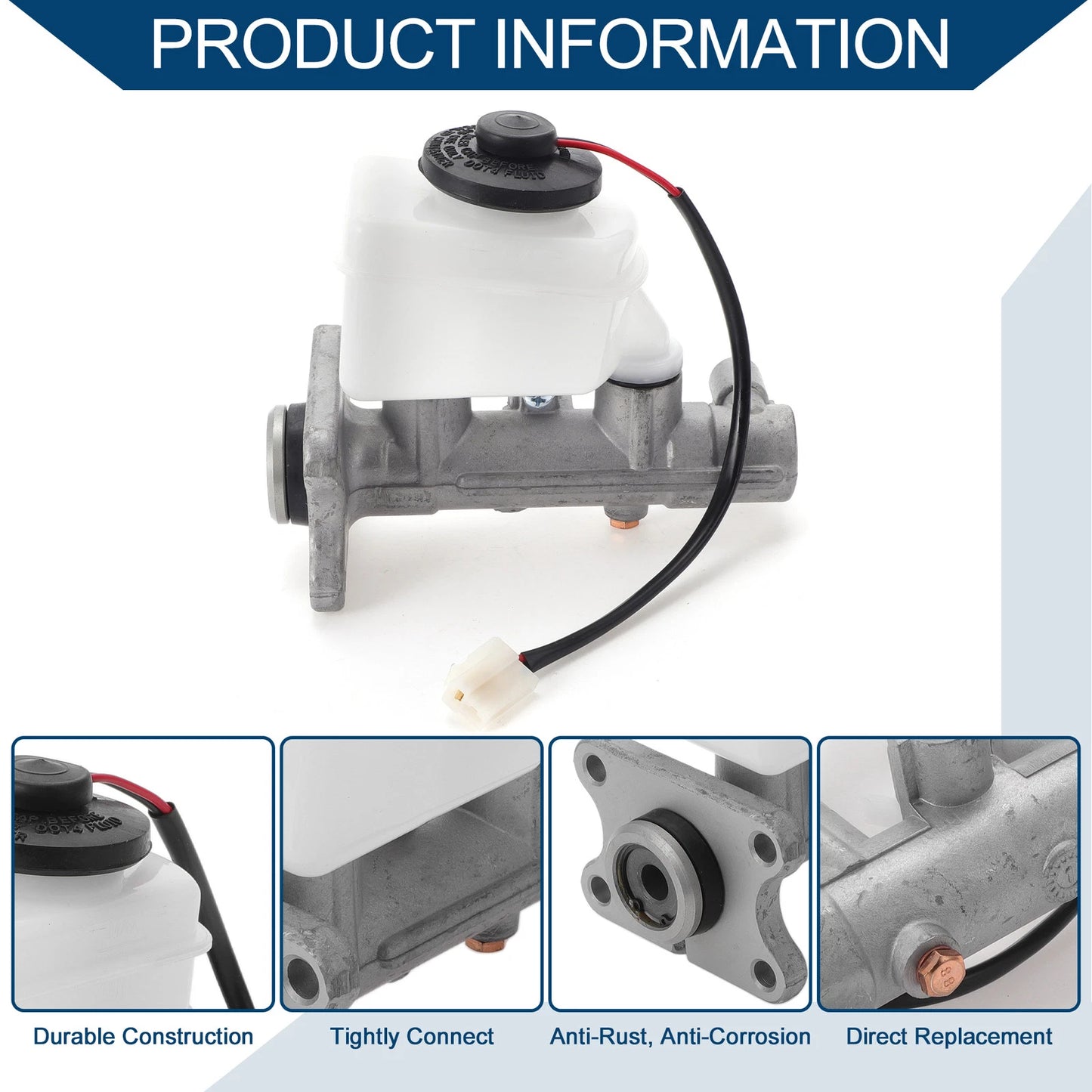 Brake Master Cylinder Reservoir No.4720135640 for Toyota Hilux (1988–1992)