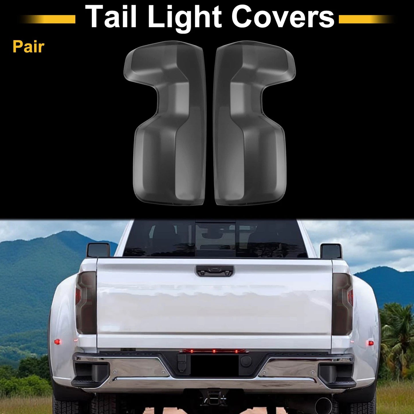 Tail Light Cover Trim for Chevrolet Silverado (2014–2023)