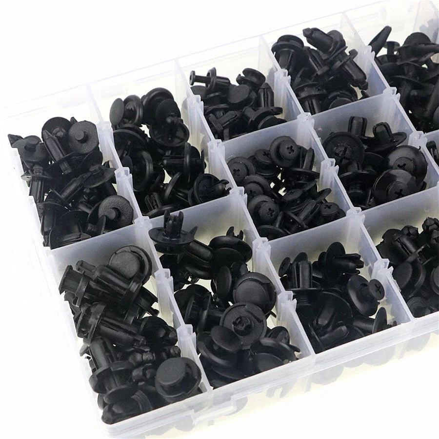 Mud Flap Fasteners Push Clips for Bumper Fender Liner (Fits Various Years)