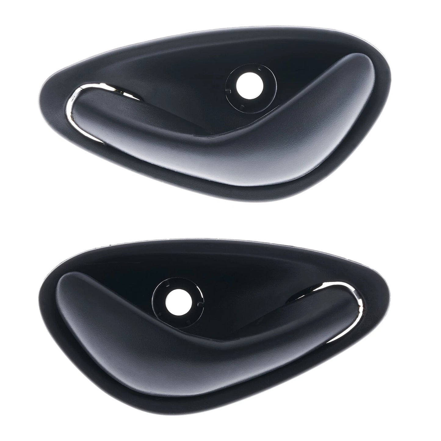 2 pc Set Front Door Handle Inner Black for Holden Commodore (1997–2007)