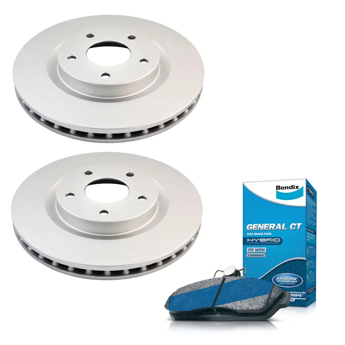 Front Brake Pads and Rotors for Suzuki Swift RS415 (2004–2010)