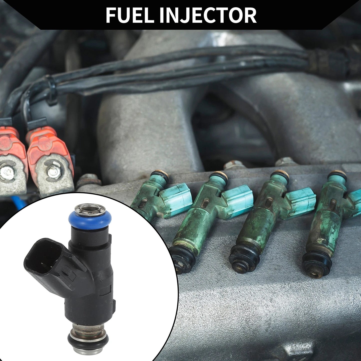 Fuel Injector No.12587269 for GMC Sierra 1500 Hybrid (2010–2013) 6.0L